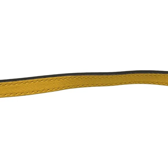 Auth GUCCI Horsebit 1955 625615 Yellow Leather Shoulder Bag - Picture 9 of 16